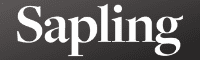 logo for the financial website, sapling