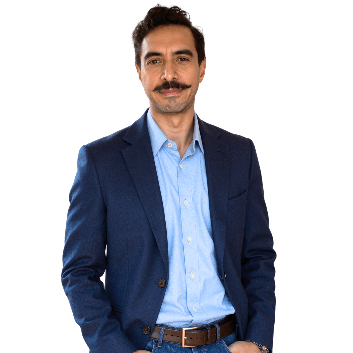 geo and seo freelancer ryan tronier wearing a blazer